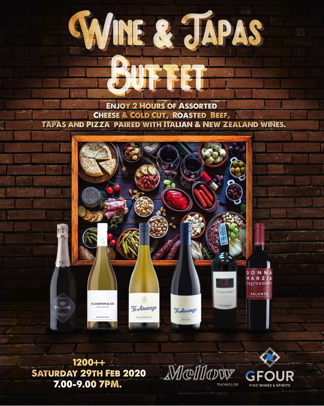 Wine & Tapas Buffet