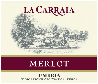 Carraia tradition labels MERLOT